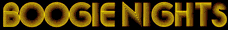 Boogie Nights